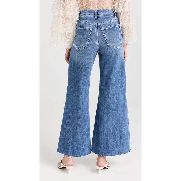 NWT Frame Le Palazzo crop high rise wide leg jeans - Picture 5 of 12